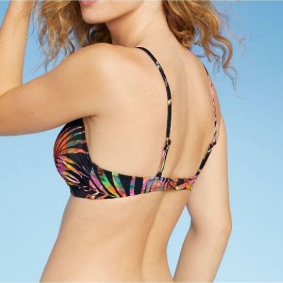 this Lightly Lined Strappy Front Detail Bikini Top from Shade & Shore™. This lig - Picture 2 of 2